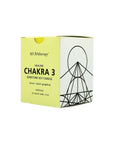 Chakra 3 Soy Candle with Tiger Eye Gemstones