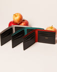 Black Gala Bifold Wallet