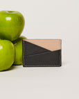 Gala Puzzle Cardholder (Black / Cream)