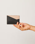 Gala Puzzle Cardholder (Black / Cream)