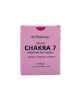 Chakra 7 Soy Candle with Strawberry Quartz Gemstones