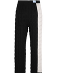 The Two-Toned Cable Knit Pants