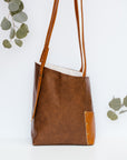 OVERCOMER tote bag | CHESTNUT