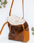 OVERCOMER tote bag | CHESTNUT