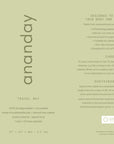 Ananday Travel Mat