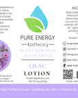 Natural All Purpose Lotion 8 Oz (Lilac)