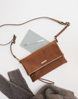 DREAMER foldover bag | HAZELNUT