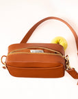 Gala Crossbody Camera Bag (Brown)