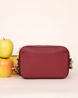Gala Crossbody Camera Bag (Wine)