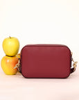 Gala Crossbody Camera Bag (Wine)