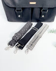 NOMAD messenger bag strap collection | COAL