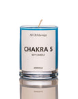 Throat Chakra Meditation Candle