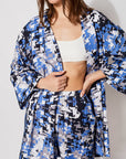 Oasis Printed Kimono Top
