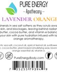 Sea Salt Scrub (Lavender Orange)