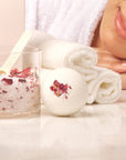 LUXE ROSE PETAL BATH BOMB 85G