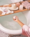 LUXE ROSE PETAL BATH BOMB 85G