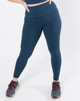 Marine Blue High Impact Leggings