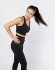 Black High Impact Bra