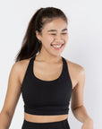 Black High Impact Bra