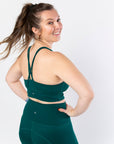Emerald High Impact Bra