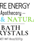 Bath Crystals (Pure & Natural, Unscented)