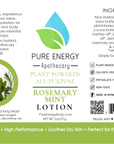 Natural All Purpose Lotion 2 oz (Rosemary Mint)