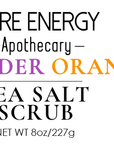 Sea Salt Scrub (Lavender Orange)