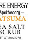 Sea Salt Scrub (Satsuma)