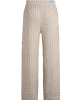 The Multi Stitch Knit Pant -Sand