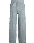 The Multi Stitch Knit Pant - Nantucket Blue