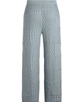 The Multi Stitch Knit Pant - Nantucket Blue