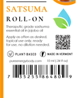 Aromatherapy Essential Oil Roll-On (Satsuma)