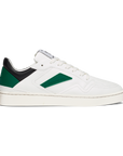 Men's Court | White-Black-Kelly Green