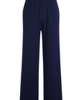 Ribbed Knit Pants - Navy