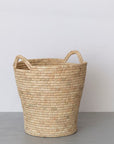 Palm Leaf Laundry Basket