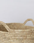 Palm Leaf Laundry Basket