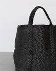 Large Jute Basket - Charcoal