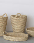 Palm Leaf Jumbo Woven Bowl