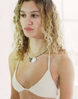 Anita Knit Bikini Top - Natural