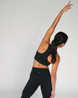 Black Low Impact Bra
