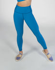 Blue Low Impact Leggings