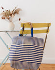 Paloma Striped Shoppers