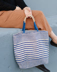 Paloma Striped Shoppers
