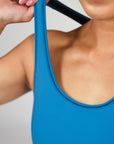 Blue Low Impact Bra