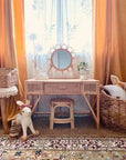 Kai Rattan Kids Vanity & Stool (Preorder)