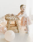 Aria Doll Rattan Changing Table