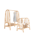 Kiara Mini Rattan Clothing Rack