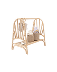 Kiara Mini Rattan Clothing Rack