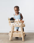 Aria Doll Rattan Changing Table