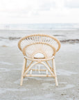 Rainbow Rattan Kids Chair - Natural